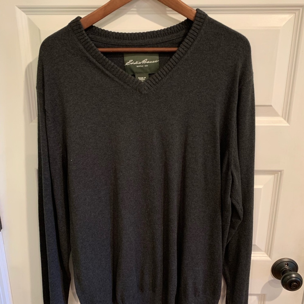 Eddie Bauer V neck Sweater